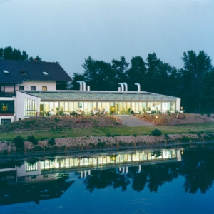 Objekt 788 - Erweiterungsbau durch einen öffenbaren Wintergarten (ca. 300 m²) am Hotel Darstein in Altrip an der Blauen Adria (Baujahr 1999)